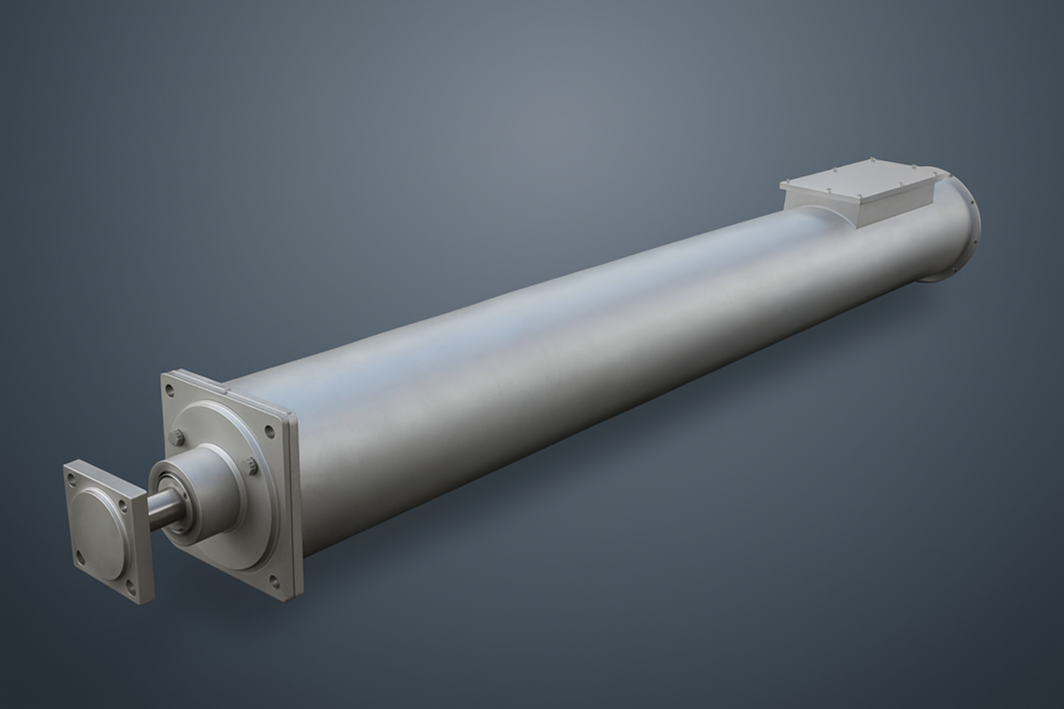 Tubular Screw Conveyor for Enclosed Material Handling